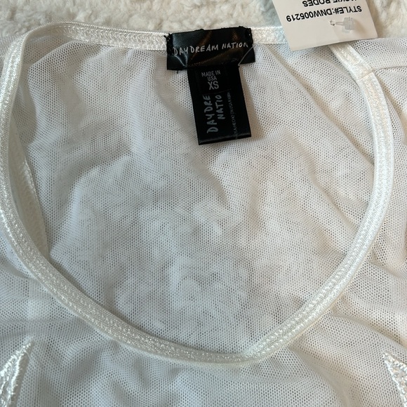 NWT REVOLVE Daydream Nation
Jackie Rodes Mesh Bra With Appliqués XS - Picture 8 of 10